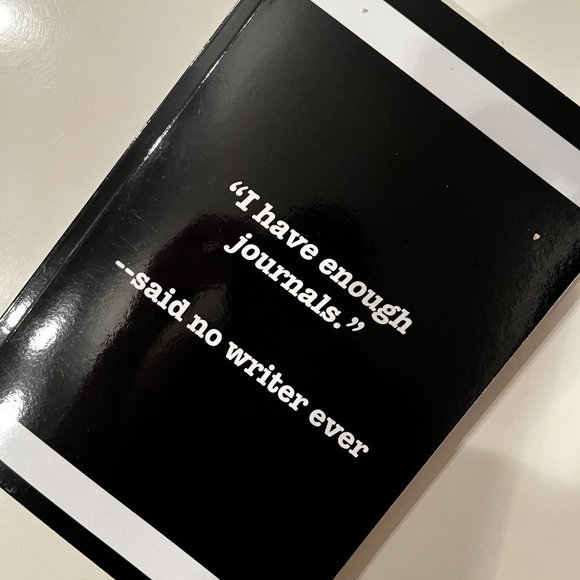 Journal for a Writer! Funny Lined Journal‎  (175 lined pages / new) - Picture 7 of 8